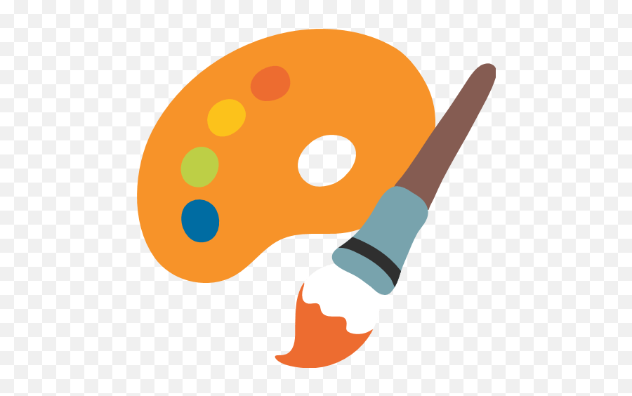 Artist Palette Emoji For Facebook Email Sms - Paint Emoji,Dove Emoji