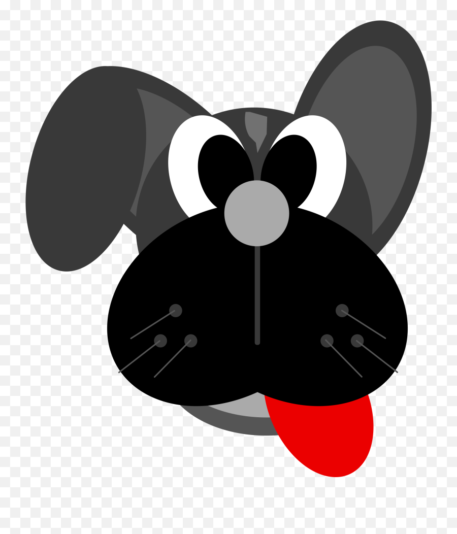 Dog Cartoon Vector Clipart Image - Siberian Husky Emoji,Emotions Face