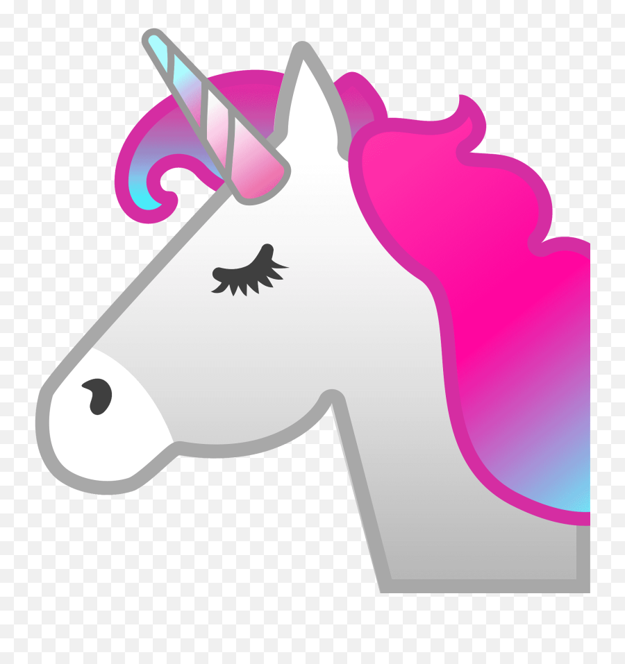 Unicorn Emoji Clipart - Google Unicorn Emoji,Unicorn Cat Emoji