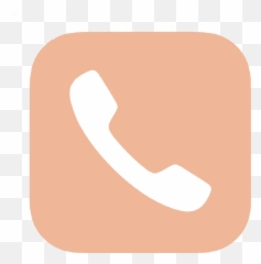 Pin - Peach Phone Icon Emoji