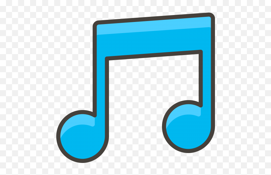 Download Musical Note Emoji Icon - Music Note Emoji Png,Emoji 95