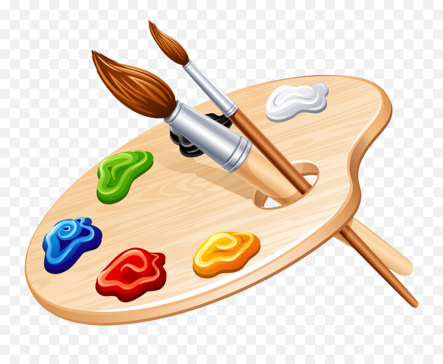Palette Paint - Art Palette Transparent Background Emoji,Paint Palette Emoji