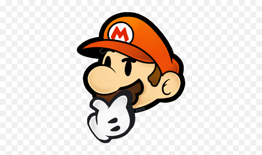 Ihpisdraws Tumblr Blog With Posts - Paper Mario The Thousand Year Door Mario Emoji,Mario Thinking Emoji