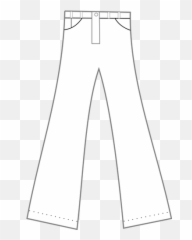 Bootleg Pants Vector Image Emoji