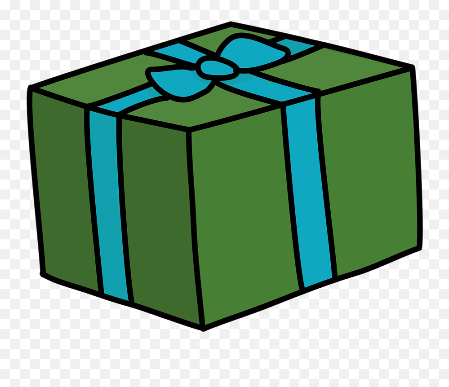 Box Gift Christmas Give - Gift Emoji,Christmas Present Emoji