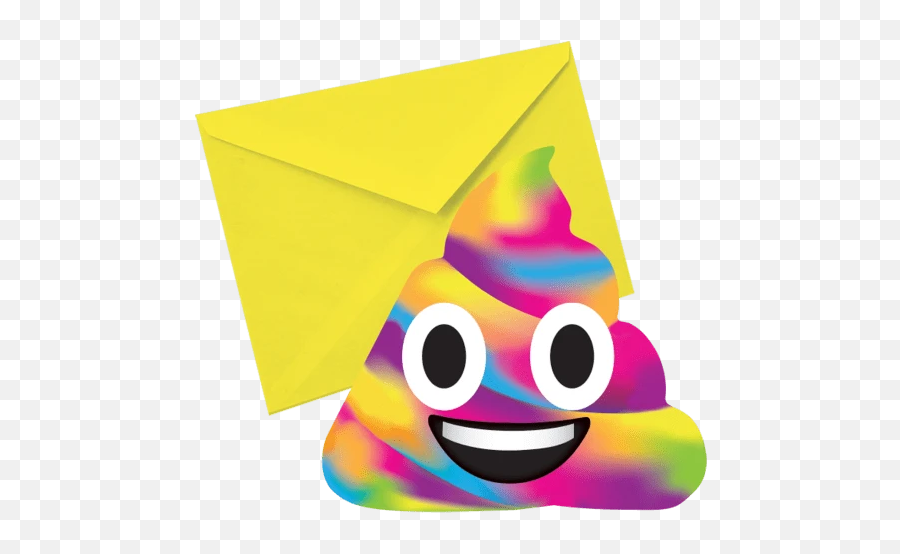 Rainbow Poop Strawberry Scented - Rainbow Poop Emoji Paper,Rainbow Emoji Transparent
