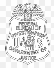 Fbi Badge Png - Poster Emoji