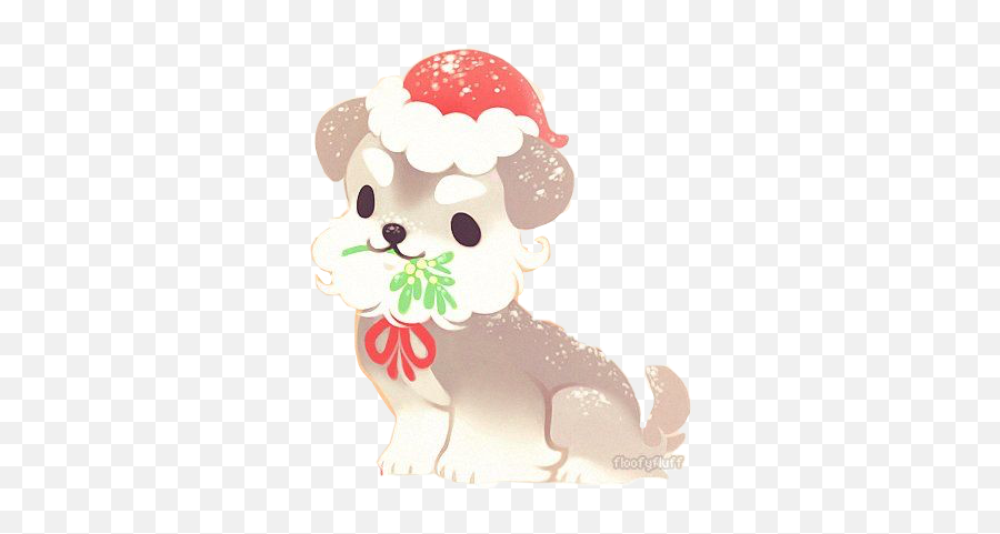 Schnauzer Kawaii Christmas Puppy - Cartoon Emoji,Schnauzer Emoji