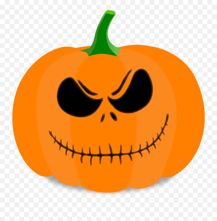 Special Halloween - Jack Skellington Face Pumpkin Emoji,Jackolantern Emoji