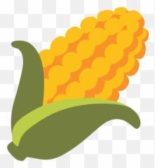 Emoji Clipart Vegetable Transparent Free - Corn Png