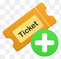 Ticket Add Icon Flatastic 4 Iconset Custom Icon Design - Open Ticket Icon Emoji,Ticket Emoji