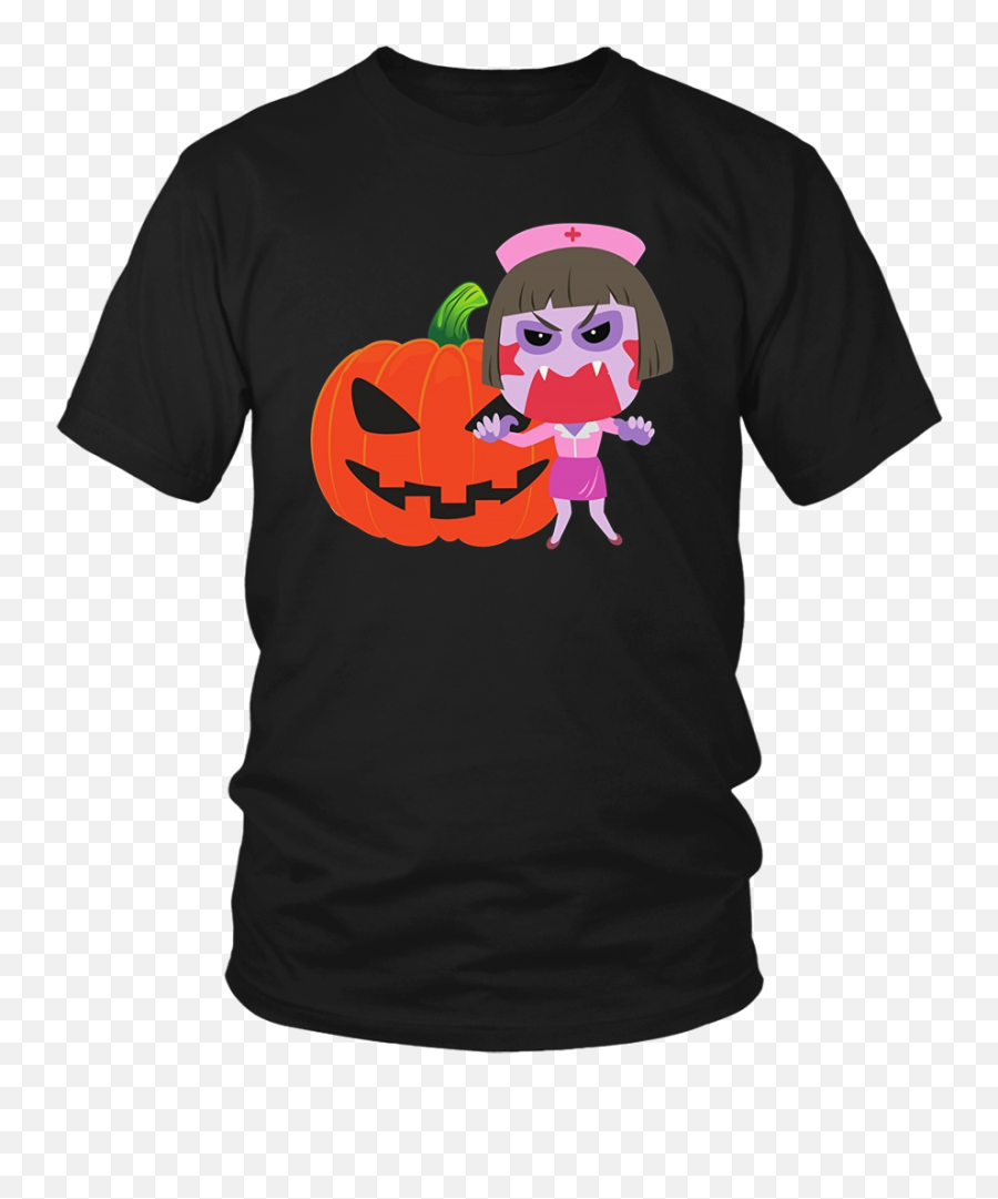 Emoji Scary Pumpkin Face Funny T - Polo Shirt With Fish,Nurse Emoji