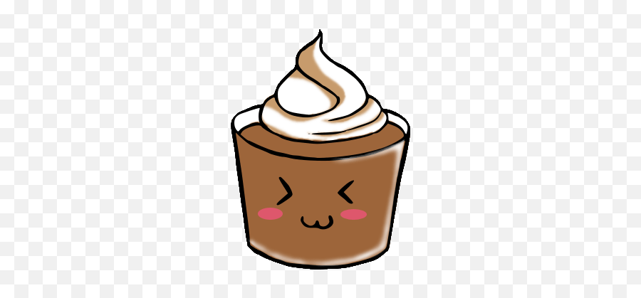 Kawaii Chocolate Milkshake - Kawaii Milk Shake Desenho Emoji,Milkshake Emoji