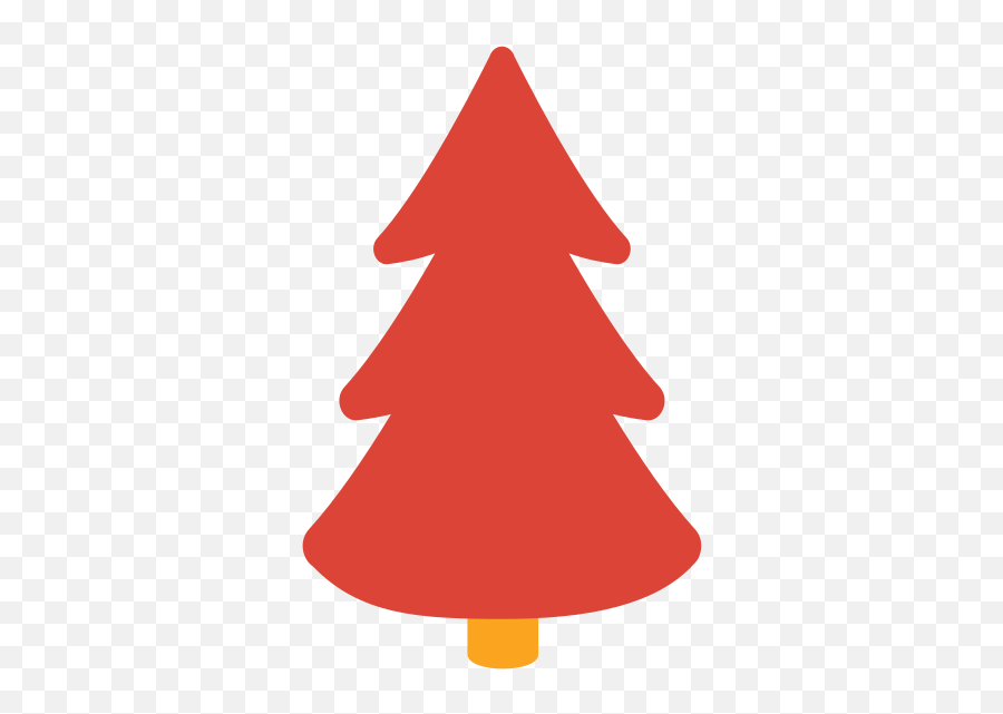 U 1 F 332 Evergreen - Cartoncino Albero Di Natale Clipart Christmas Tree Emoji,Evergreen Tree Emoji