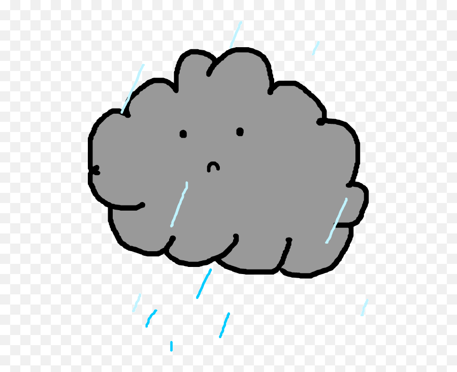 Cloud Rain Animated Gif 4 Gif Images Download Rainy - Simple Structure Of The Earth Emoji,Raining Emoji