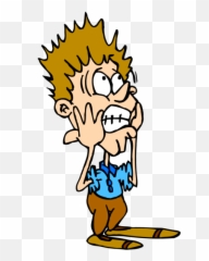 Scared Clipart - Terrified Emoji