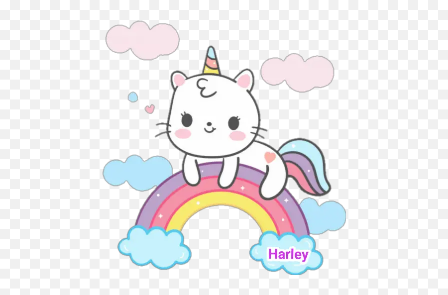 Unicornios Uwu Stickers For Whatsapp - Rainbow Cute Unicorn Emoji,Uwu Emojis