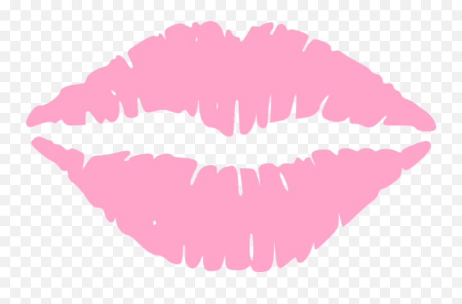 Lip Mouth Kiss Kissmark - Sticker By Daniela Teixeira Transparent Transparent Background Lips Clipart Emoji,Kiss Mark Emoji Png