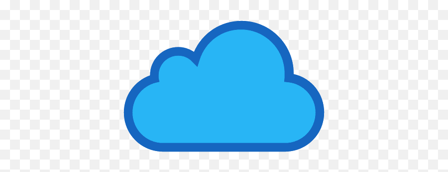 Cloud - Free Icon Library Blue Cloud Logo Transparent Emoji,Clouds Emoji