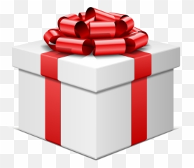 Free Transparent Gift Png Download - White Box Background Emoji