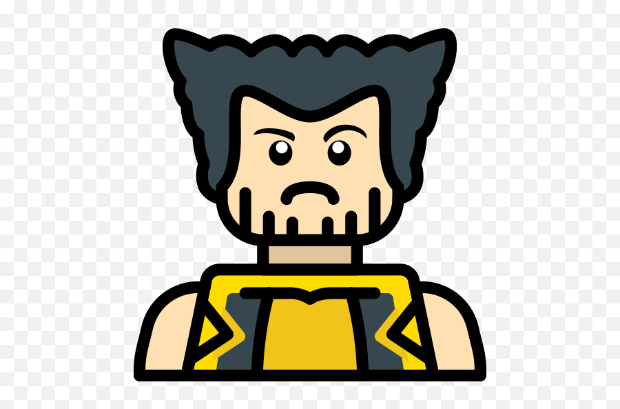 Wolverine - Iconos De Lego Emoji,Wolverine Emoji