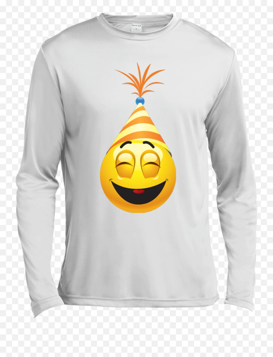 Funny Emoji T Shirt St350ls Spor - Dri Fit Jesus Shirt,Emoji Tees
