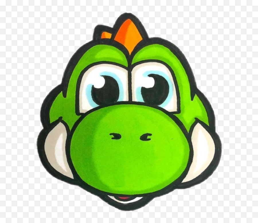 Yoshi Emoji Nintendo - Cartoon,Nintendo Emoji