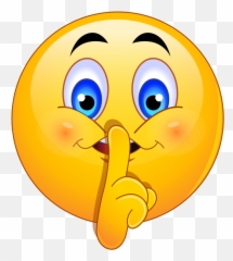Secret Clipart Emoji Secret Emoji Transparent Free For - Don T Tell Anyone Emoji,Dizzy Emoji