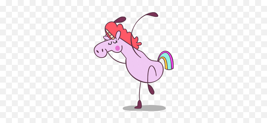 Playkids For Ios Android Giphy - Gif Dancing Unicorn Emoji,Unicorn Emoji For Android
