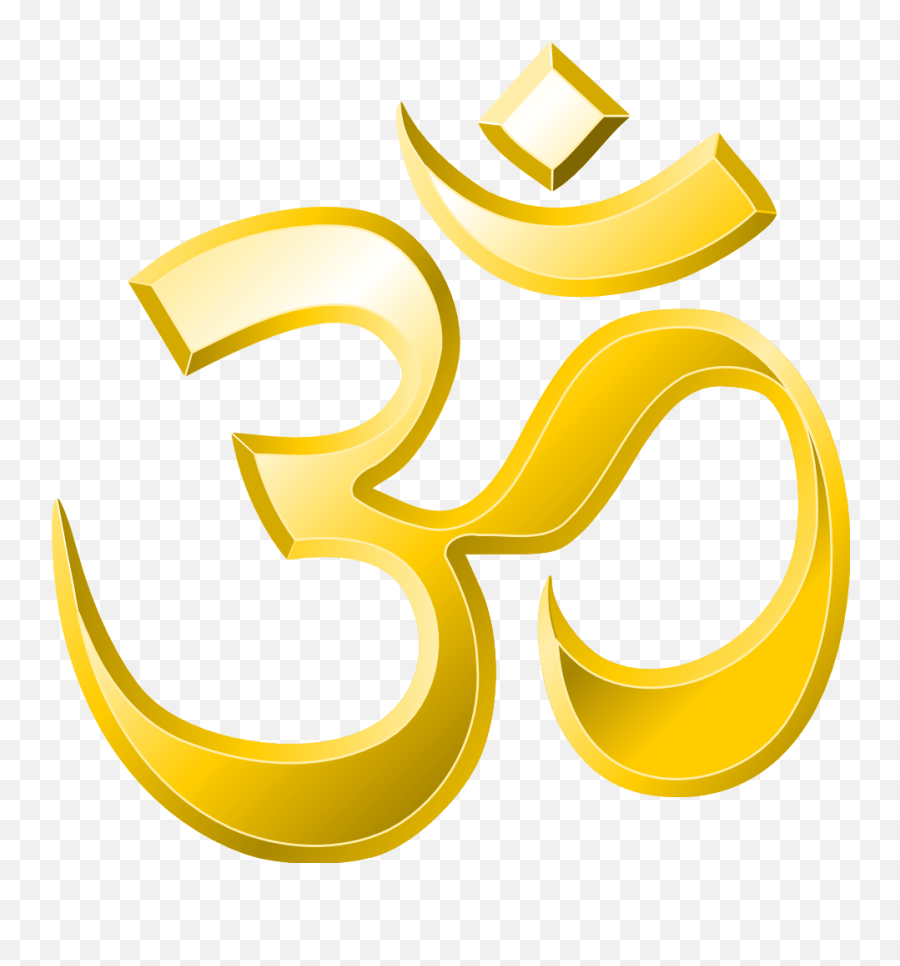 Hindu - Golden Om Png Emoji,Hindu Emoji