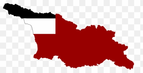 Flag Map Of Georgia - Capital Of Georgia Map Emoji,Georgia Flag Emoji