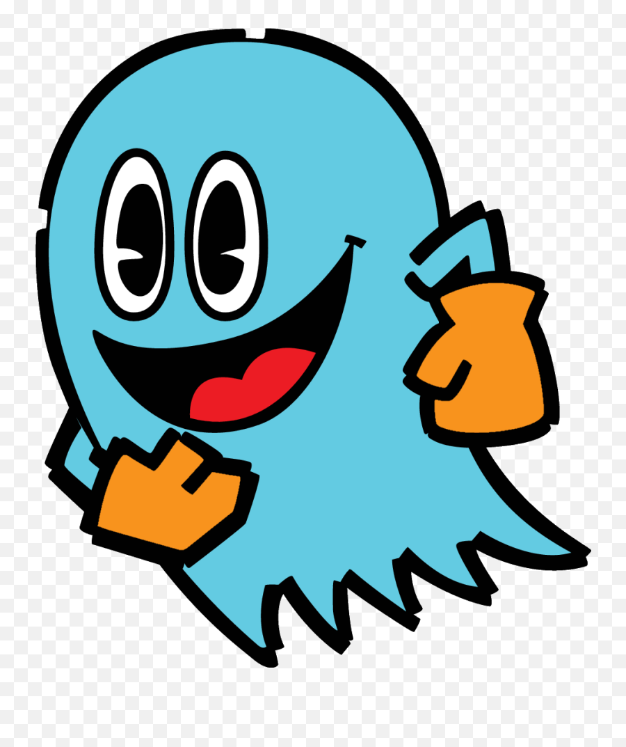 Pacman Clipart Arcade Pacman Arcade - Cartoon Pac Man Ghost Emoji,Emoji Pacman