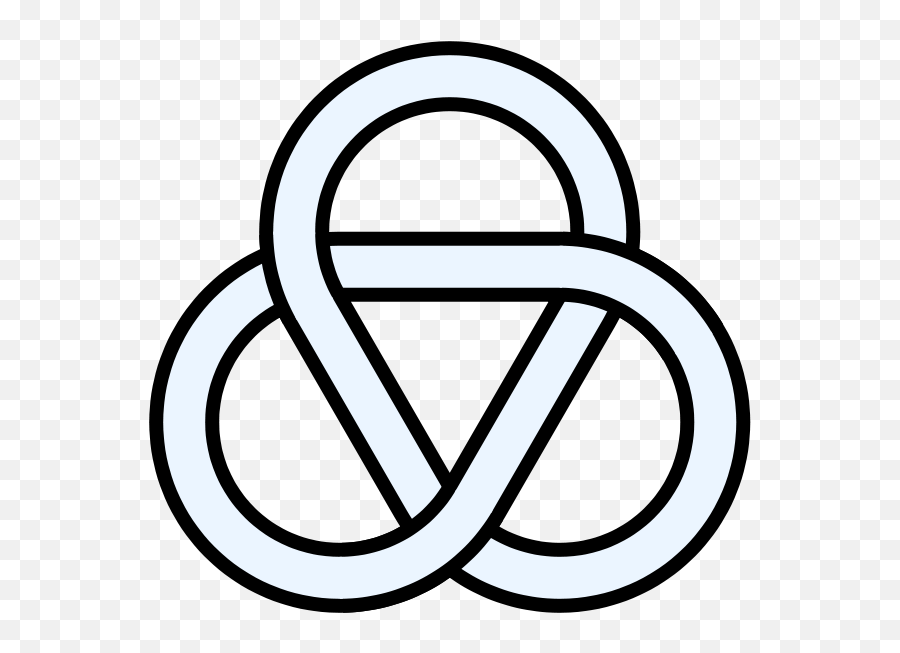 Trefoil - Gordian Knot Symbol Emoji,Define Emoji Symbols