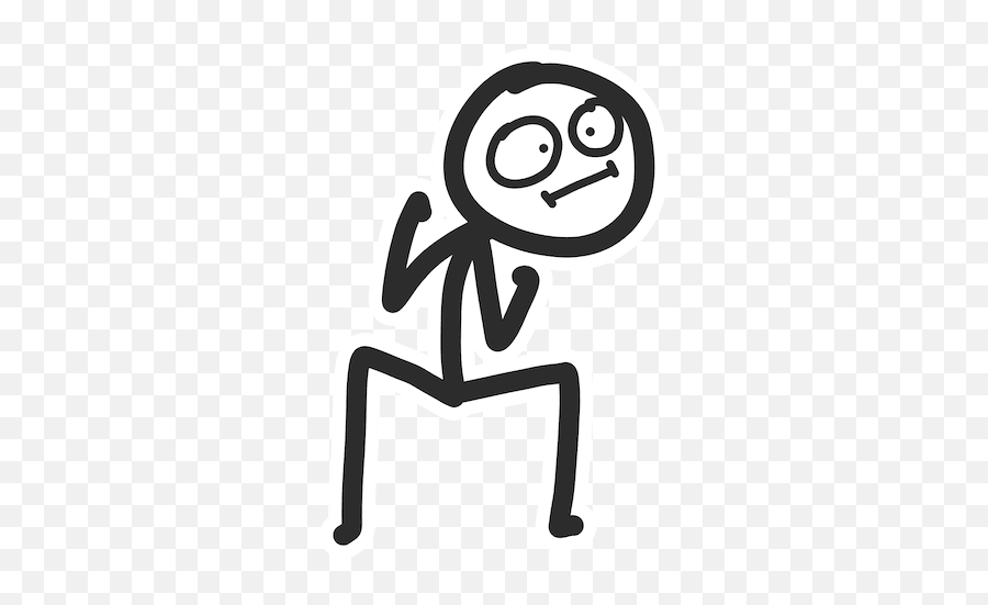 Stick Man Stickers Pack - Cartoon Emoji,Stick Figure Emoji App