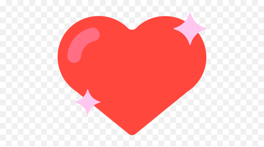 Sparkling Heart Emoji - Things That Is Red,Sparkling Heart Emoji
