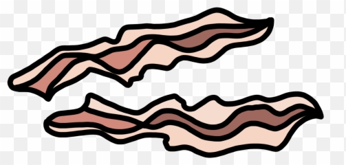 Bacon Clipart Flatworm - Art Emoji