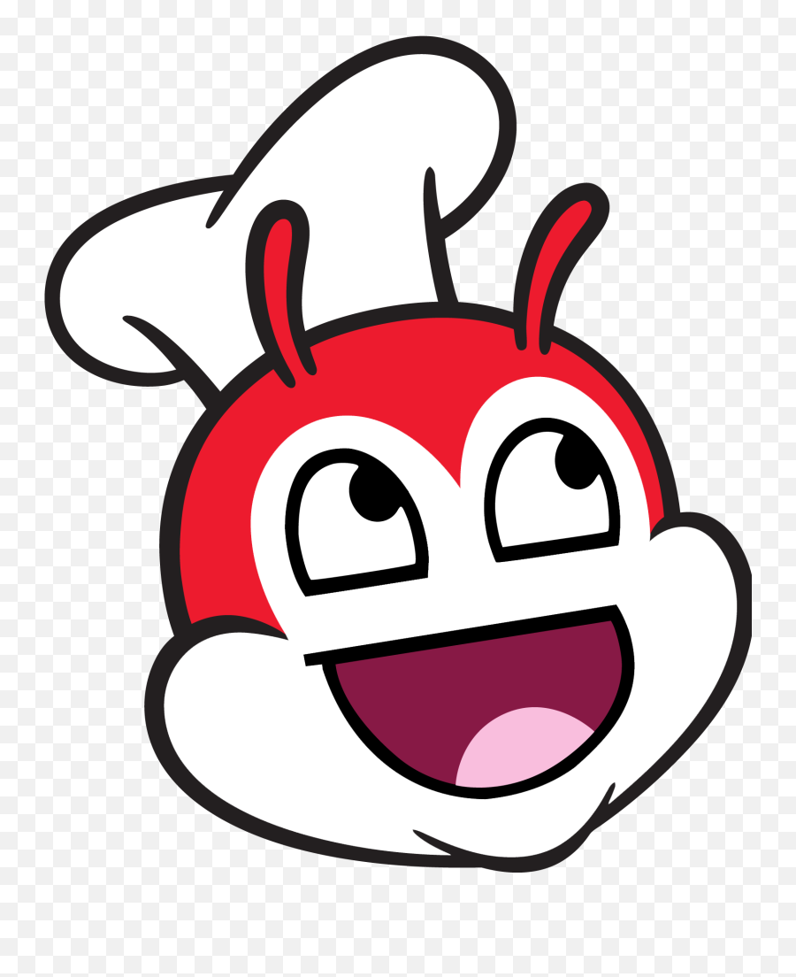 151571 - Jollibee Logo Png Emoji,Meme Face Emoticon