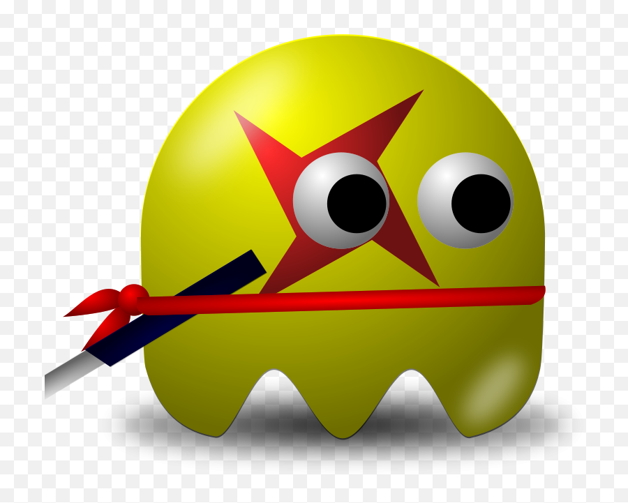 Ninja - Pacman Ghosts Pixabay Emoji,Cartman Emoticon