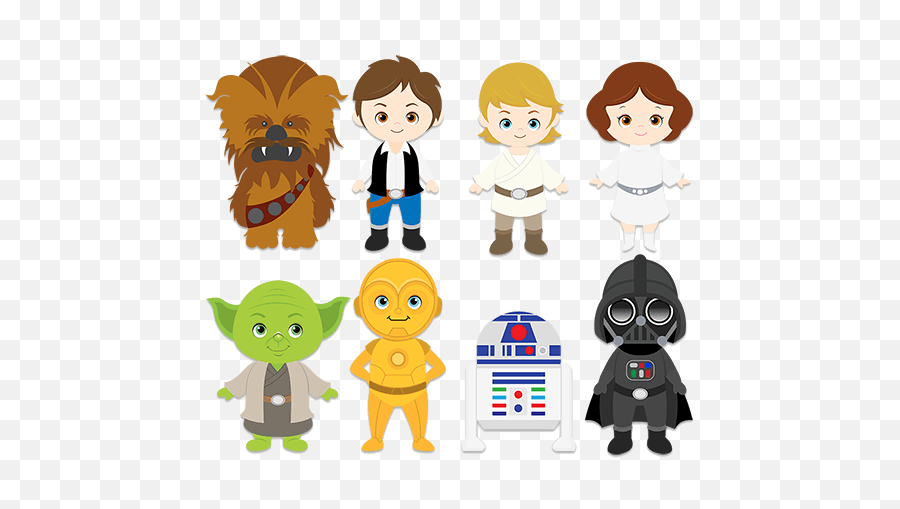 Star Wars Clipart Png - Transparent Background Star Wars Clipart Emoji,Star Wars Emoji