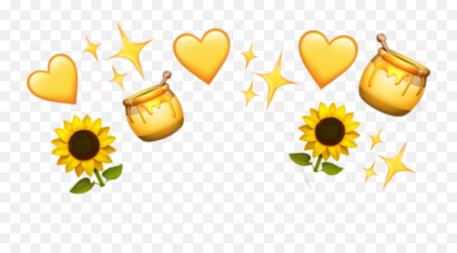 Yellow Emoji Crown Edits Yellow Overlay - Emoji Crown Edit,Yellow Emoji