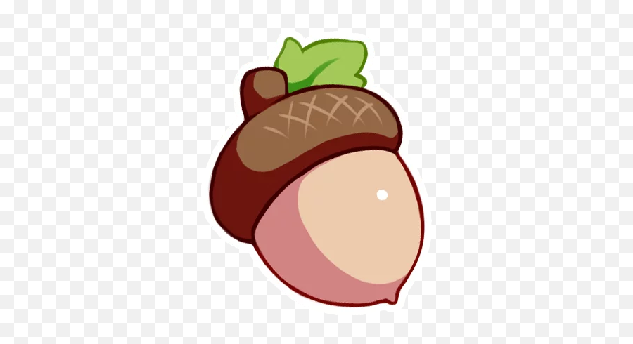 Seelpeel Stickers For Telegram - Cartoon Emoji,Acorn Emoji