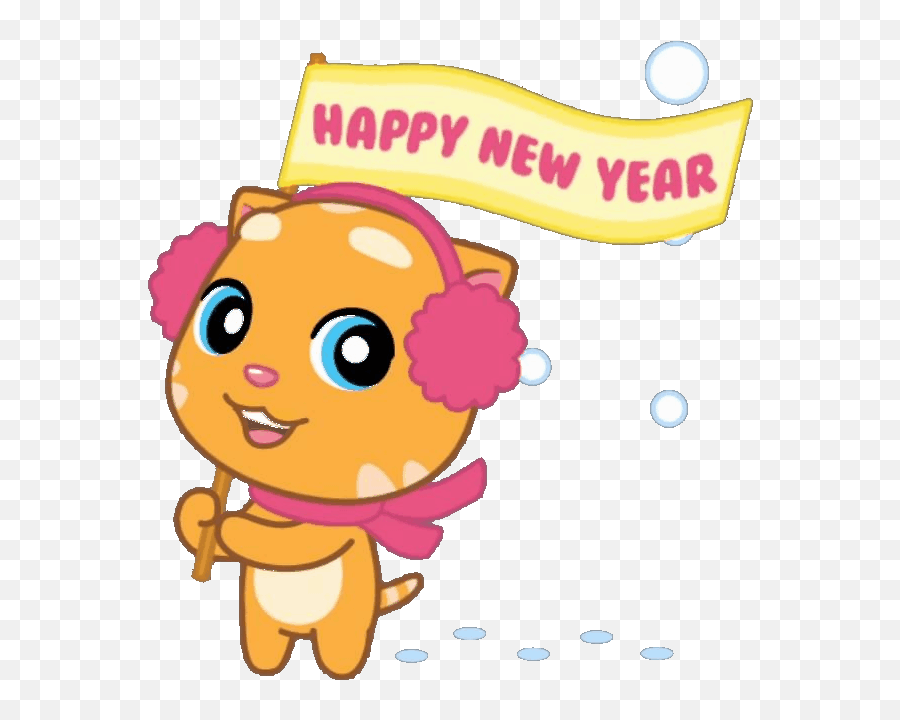 Km10 Gif - Cartoon Emoji,Happy New Year Emojis