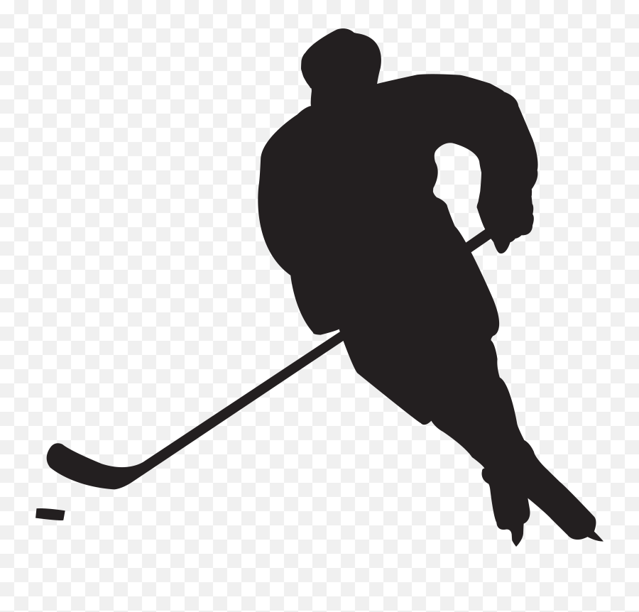 Hockey Silhouette Clip Art Emoji,Ice Hockey Emoji