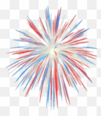 Transparent Background July Clipart - Firework Emoji