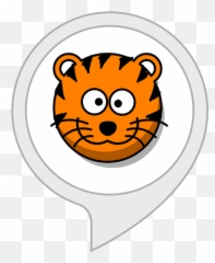 Alexa Skills - Tiger Face Clipart Emoji