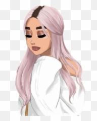 Emoji Emojis Sticker Stickers Sticker - Caricatura Fondo Imagenes De Ariana Grande,Sassy Woman Emoji