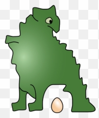 Dinosaur Laid An Egg - Emoji