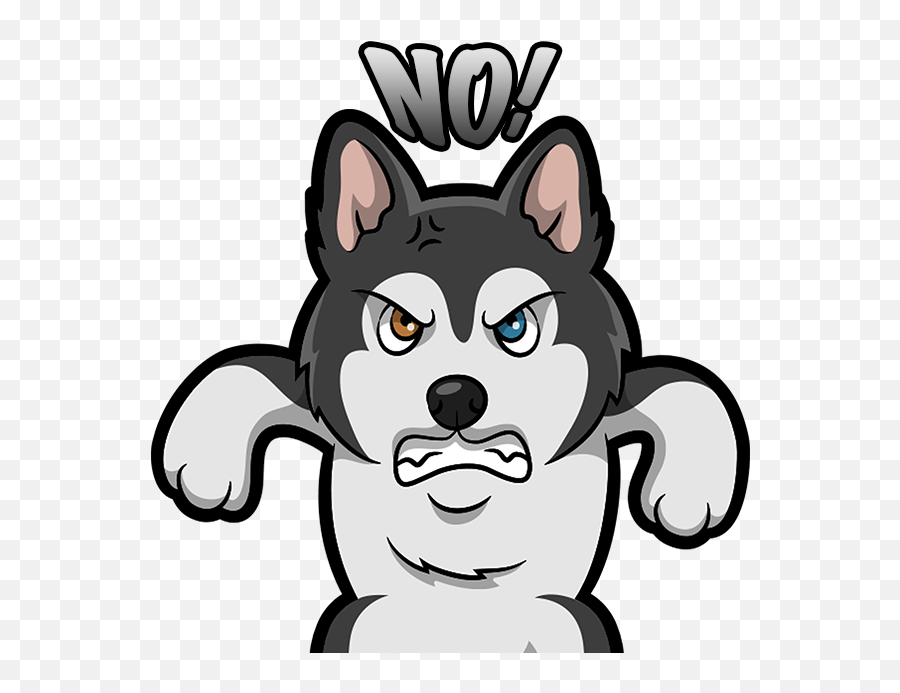 Huskymoji - Husky Emoji U0026 Stickers By Ashwani Singla Dog Cartoon Husky Angry,Husky Emoji