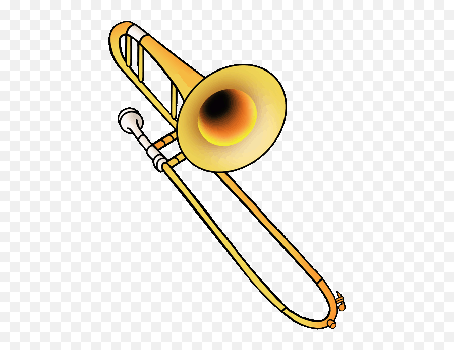 Clip Art Trombone - Trombon Clipart Emoji,Trombone Emoji