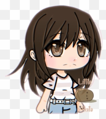 Gachalife Edit Girl Image - Fictional Character Emoji